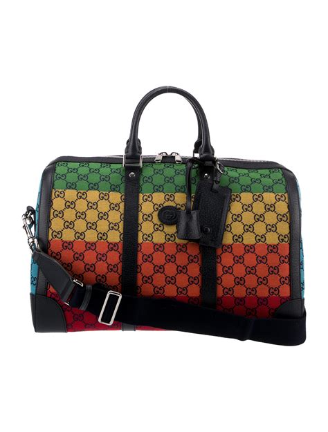 gucci tian gg supreme duffle